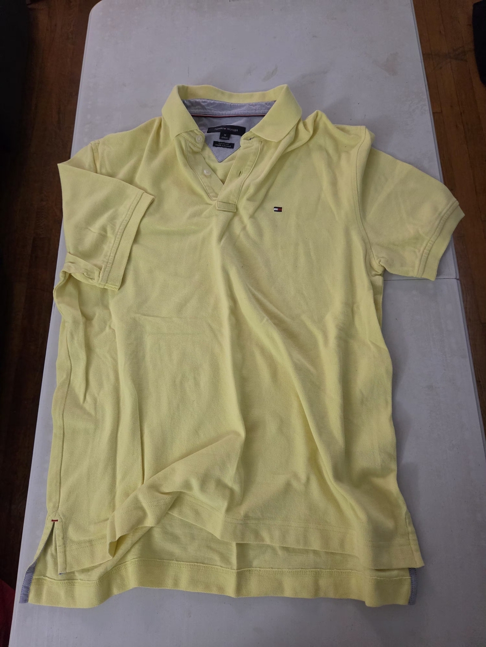 Tommy Hilfiger Kids Light Yellow Polo Shirt